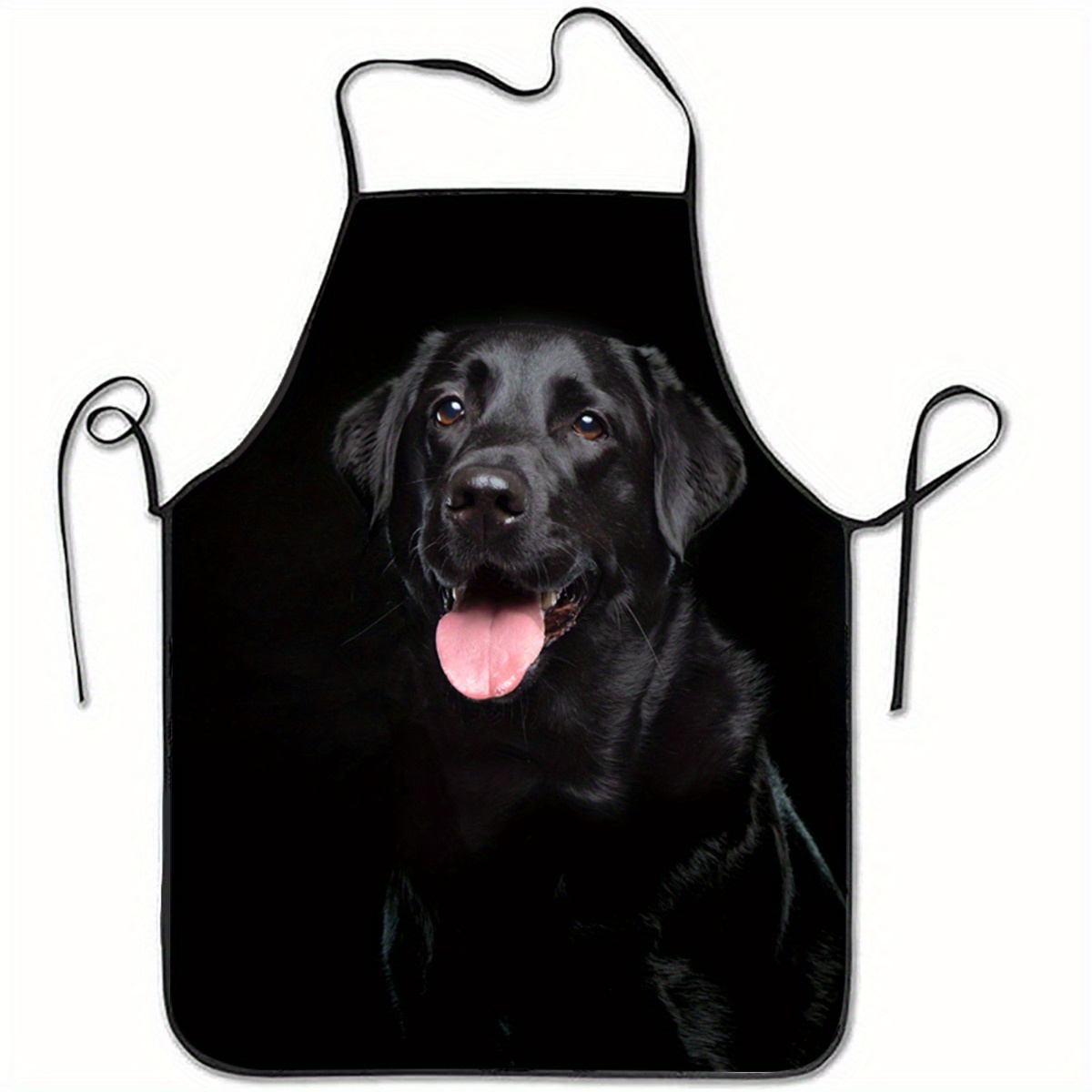 Fartuch z nadrukiem czarnego l – Home Cooking Dog Food recenzja i cena