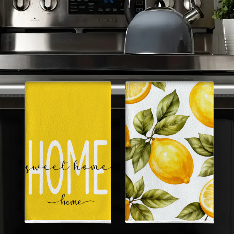 2 szt., Letnie ręczniki kuchen – Home Cooking Is The Best recenzja i cena
