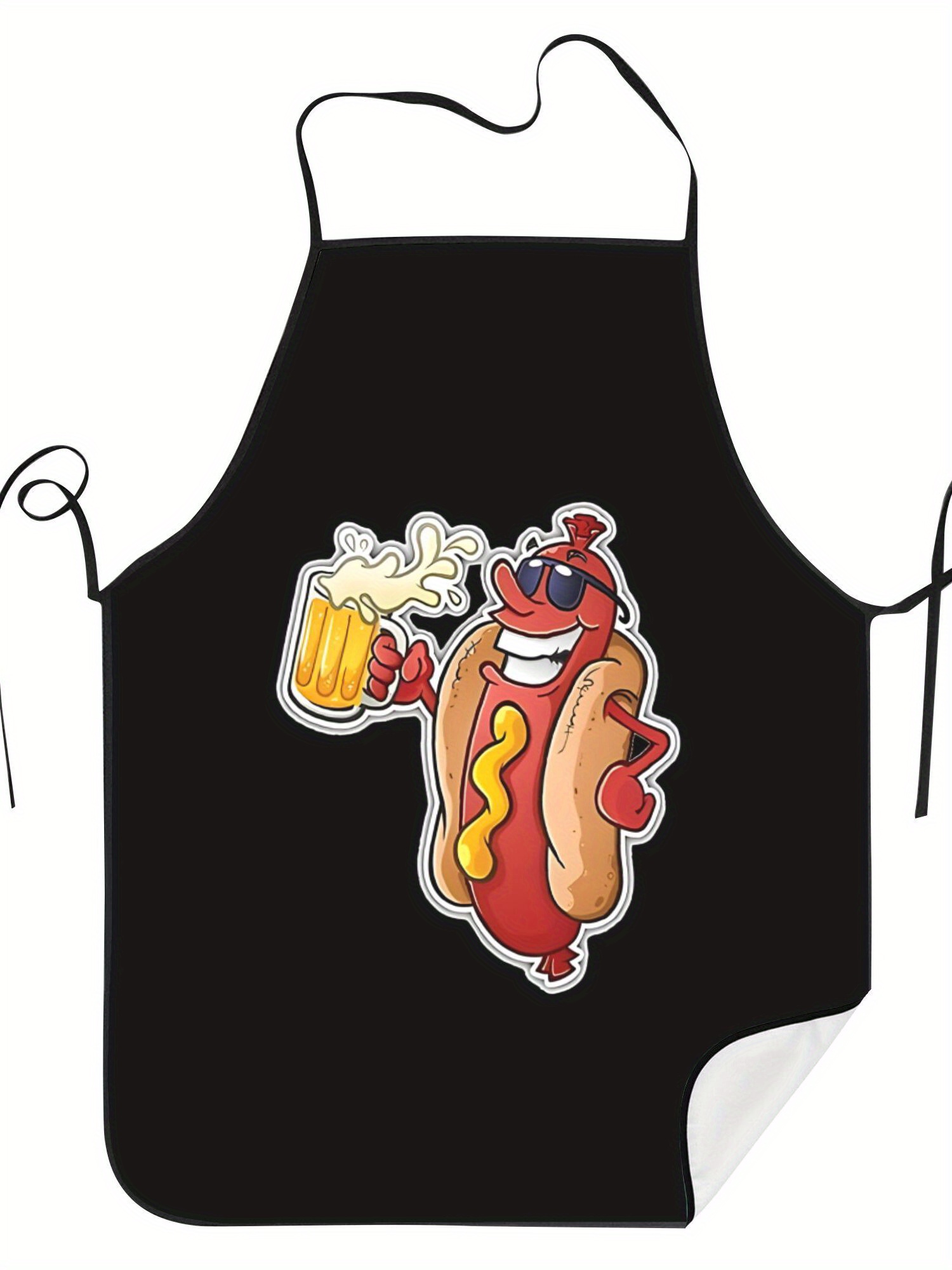 Fartuch z nadrukiem hot dogów, – Home Cooking Dog Food recenzja i cena