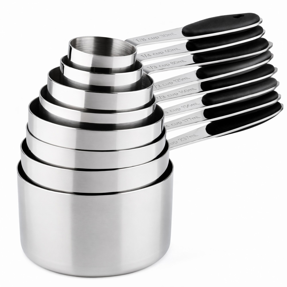 Zestaw miarek i łyżek ze stali – Home Cooking Supplies recenzja i cena